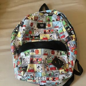 Vans Peanuts Comic Strip Backpack Snoopy